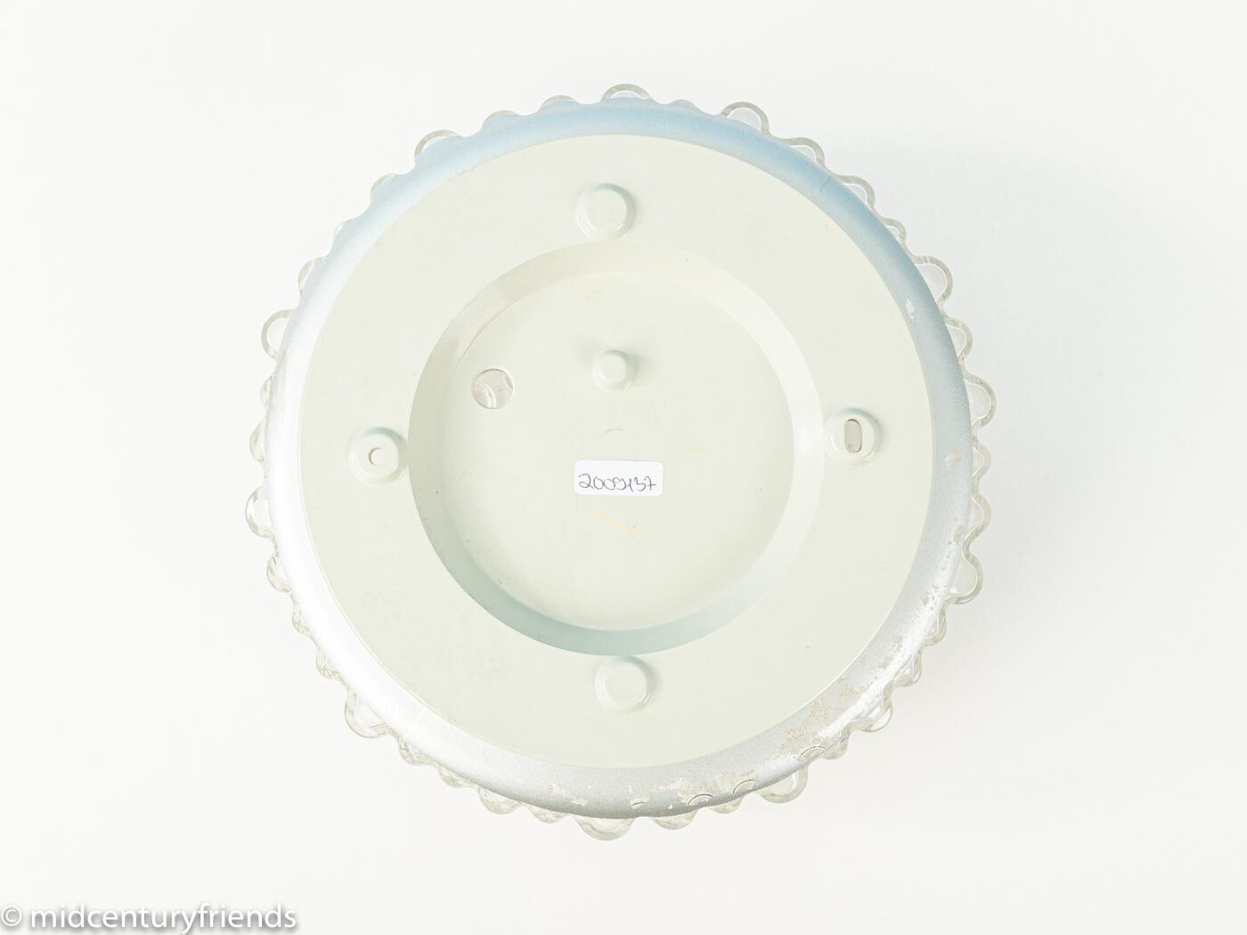 1960s bubble glass wall and ceiling lamp