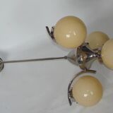 Chandelier Art deco Gisun , designed by Jaroslav Anyz in the 1930s