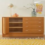 60s Sideboard with Drawers by Poul Hundevad