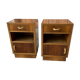 Art Deco Italian Nightstands, 1930s, Set of 2