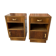 Art Deco Italian Nightstands, 1930s, Set of 2