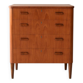 Commode suédoise en teck des années 1960