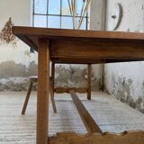 Table de ferme en chêne 2m