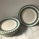 Set of 5 plates Sarreguemines Digoin model Europe