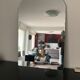 Modern beveled mirror 120x75cm