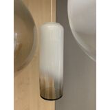 Contemporary smoked-fumè vanished white in murano