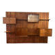 Modular wall shelf by Poul Cadovius, Teak, 1960s