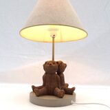 Table lamp 3 bears resin