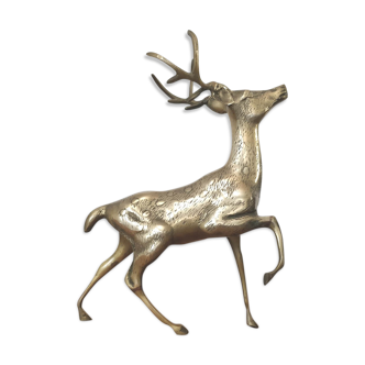 Brass deer 40cm