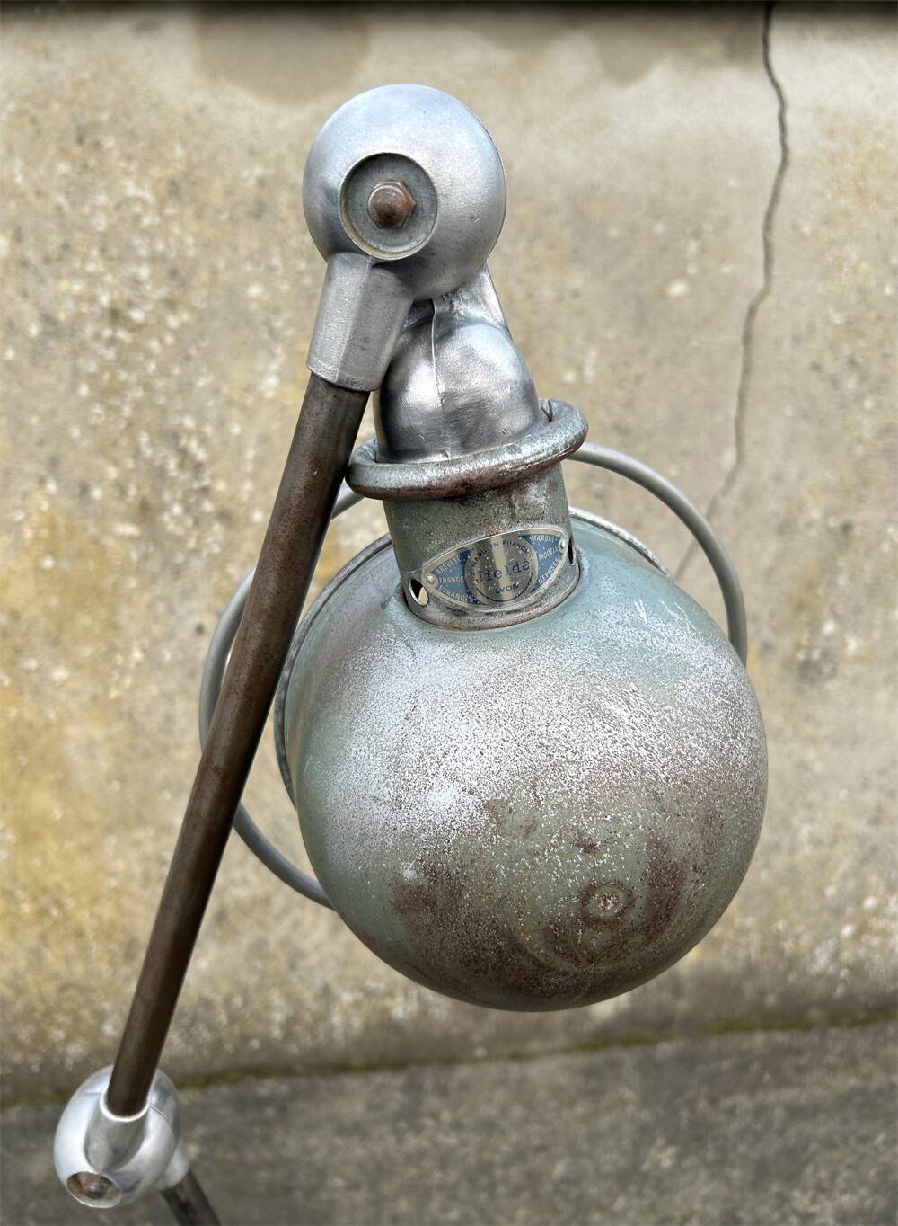 JLD (Jielde) 3-arm floor lamp, vintage, industrial, 50s