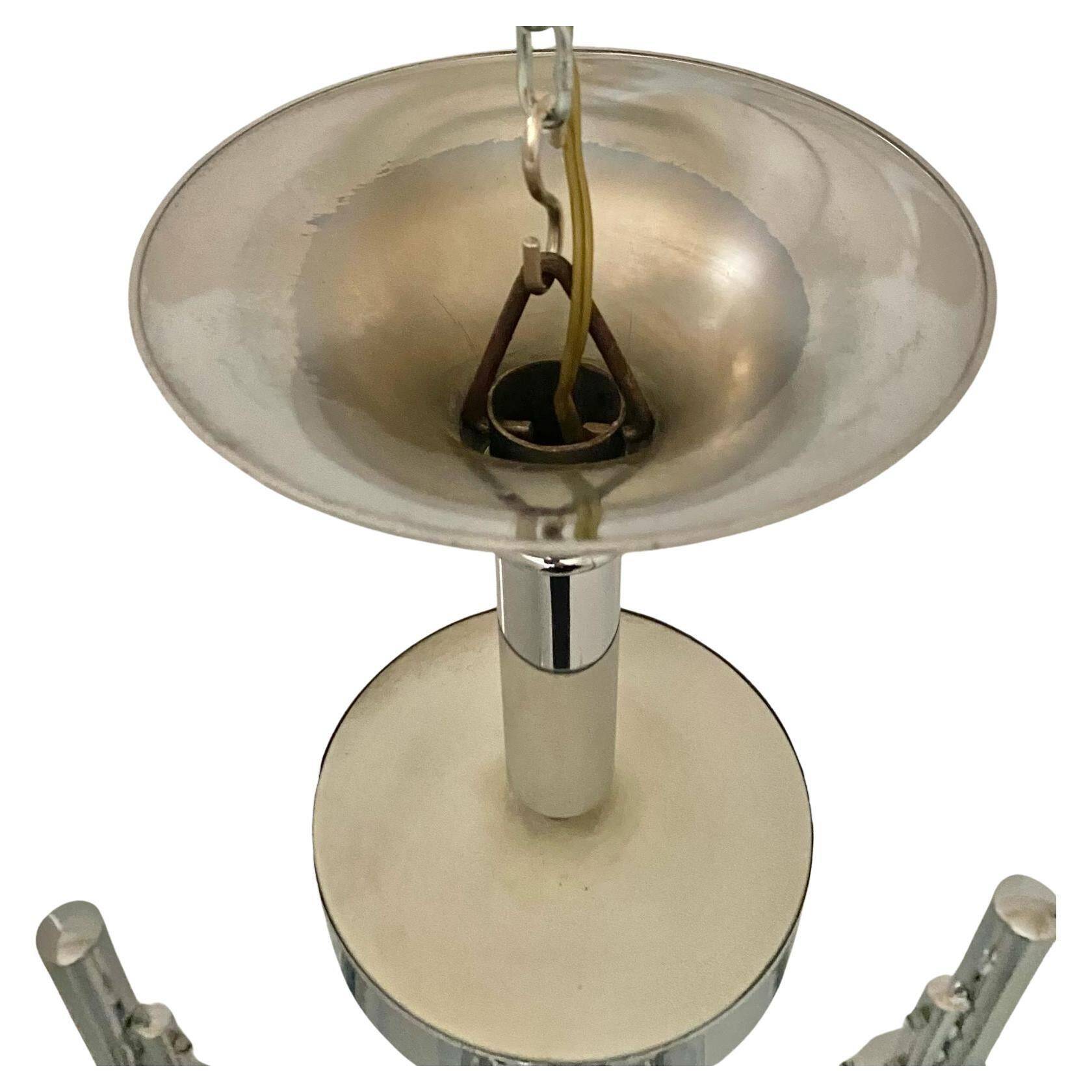 Vintage Murano chandelier, Mazzega, Italy, 1960s