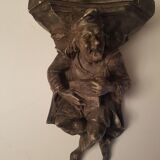 Plaster wall console