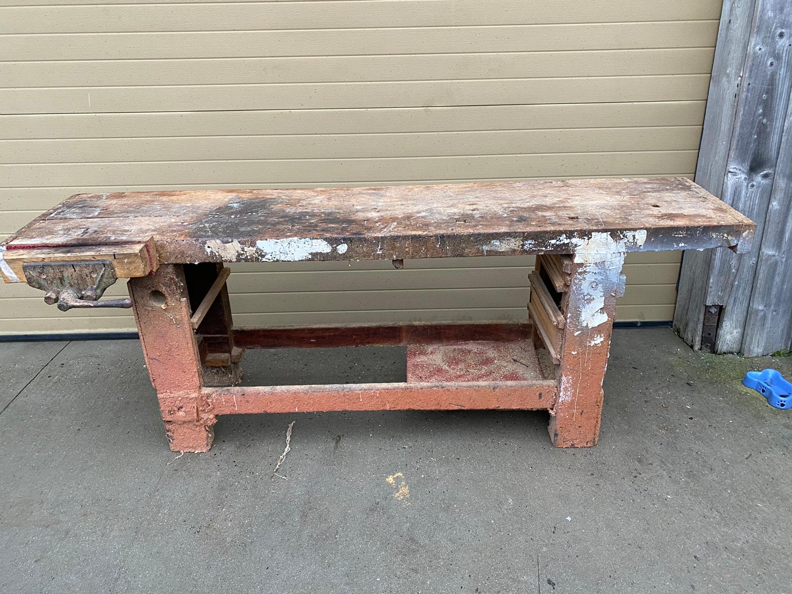 established carpenter's flat press