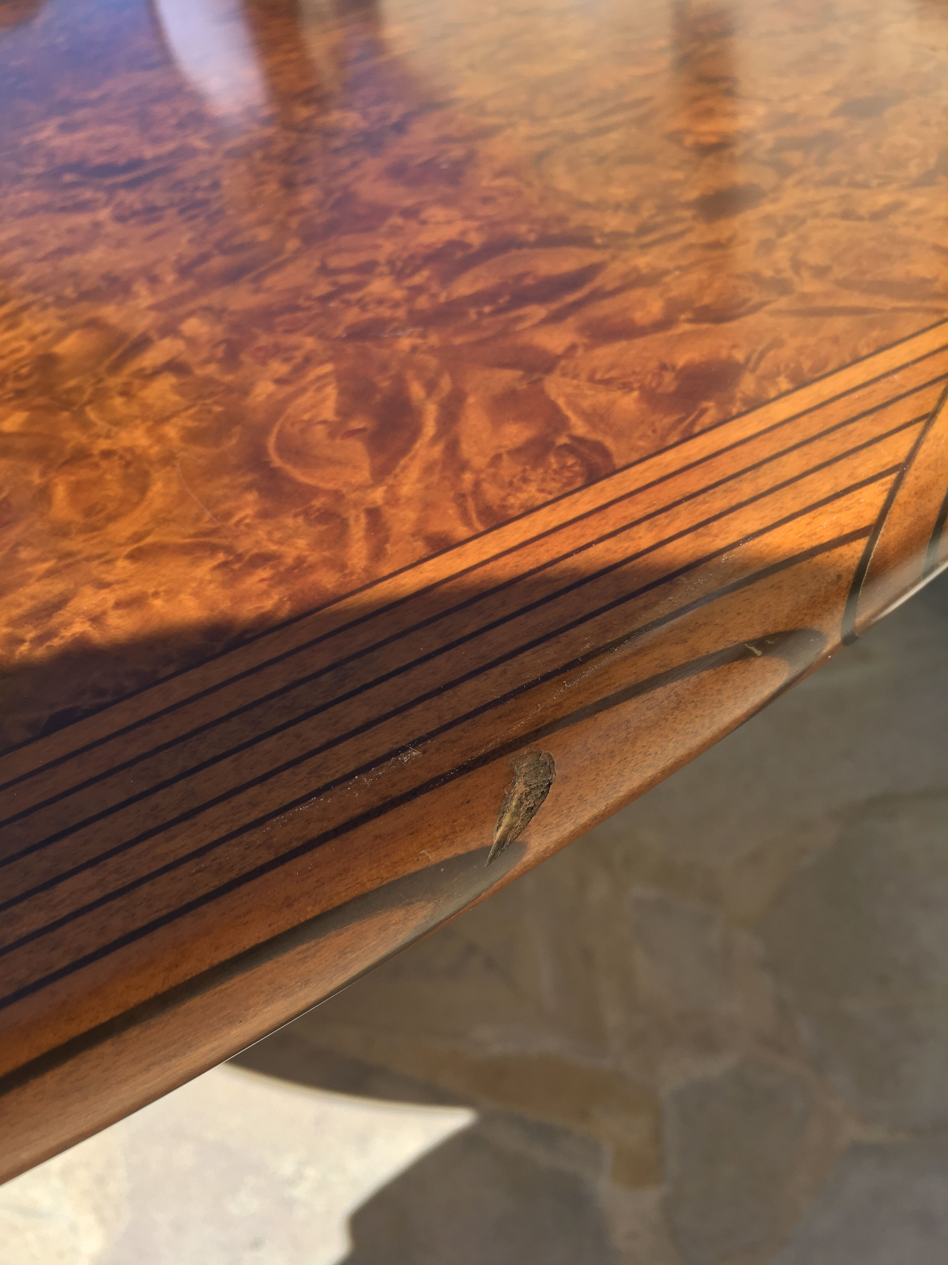 Round table by Tobia and Afra Scarpa Artona edition