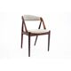A set of chairs by Kai Kristiansen from the 1960s, Denmark, model 31.