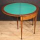 1930s Louis XVI style demilune gaming table