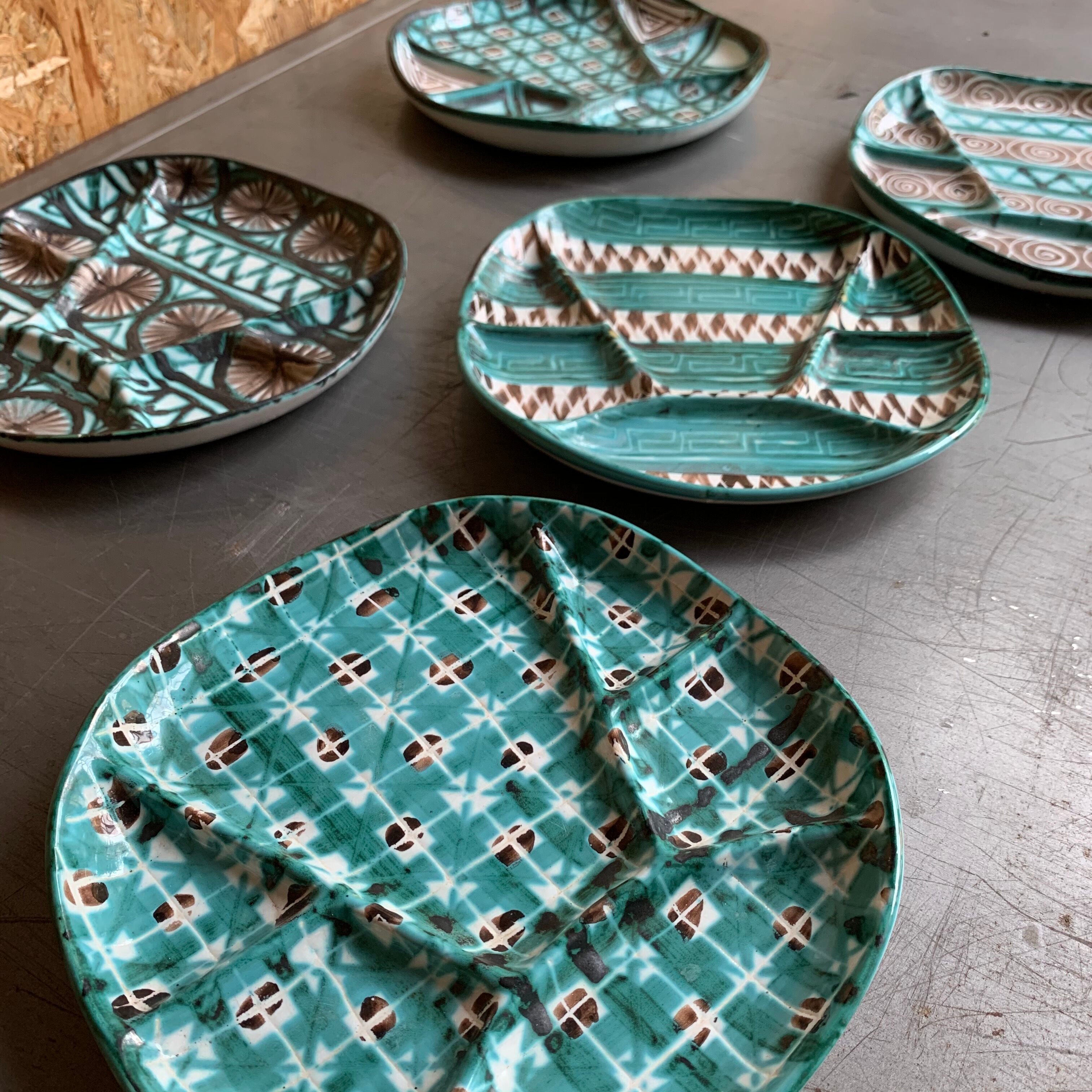 Vallauris plates by Robert Picault