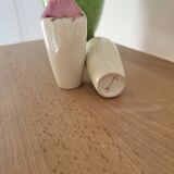 Two mini Limoges vases