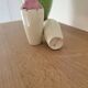 Two mini Limoges vases