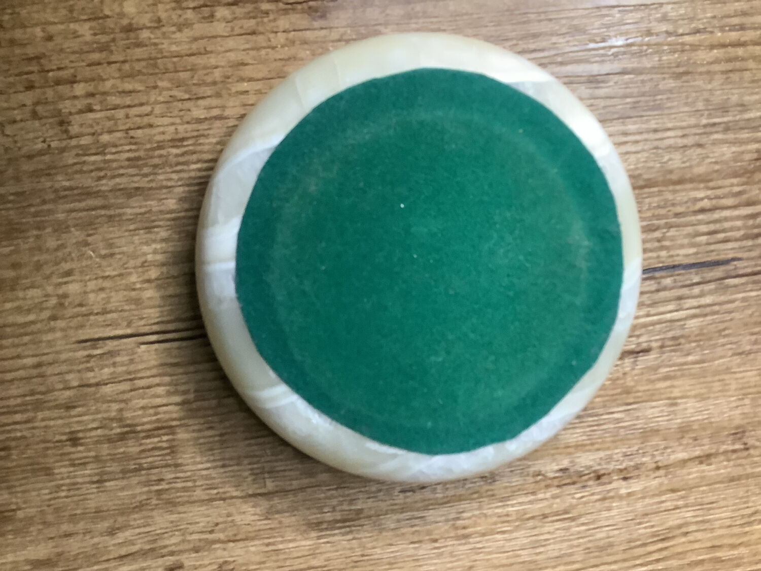 Vintage onyx marble ashtray – 1960s/70s