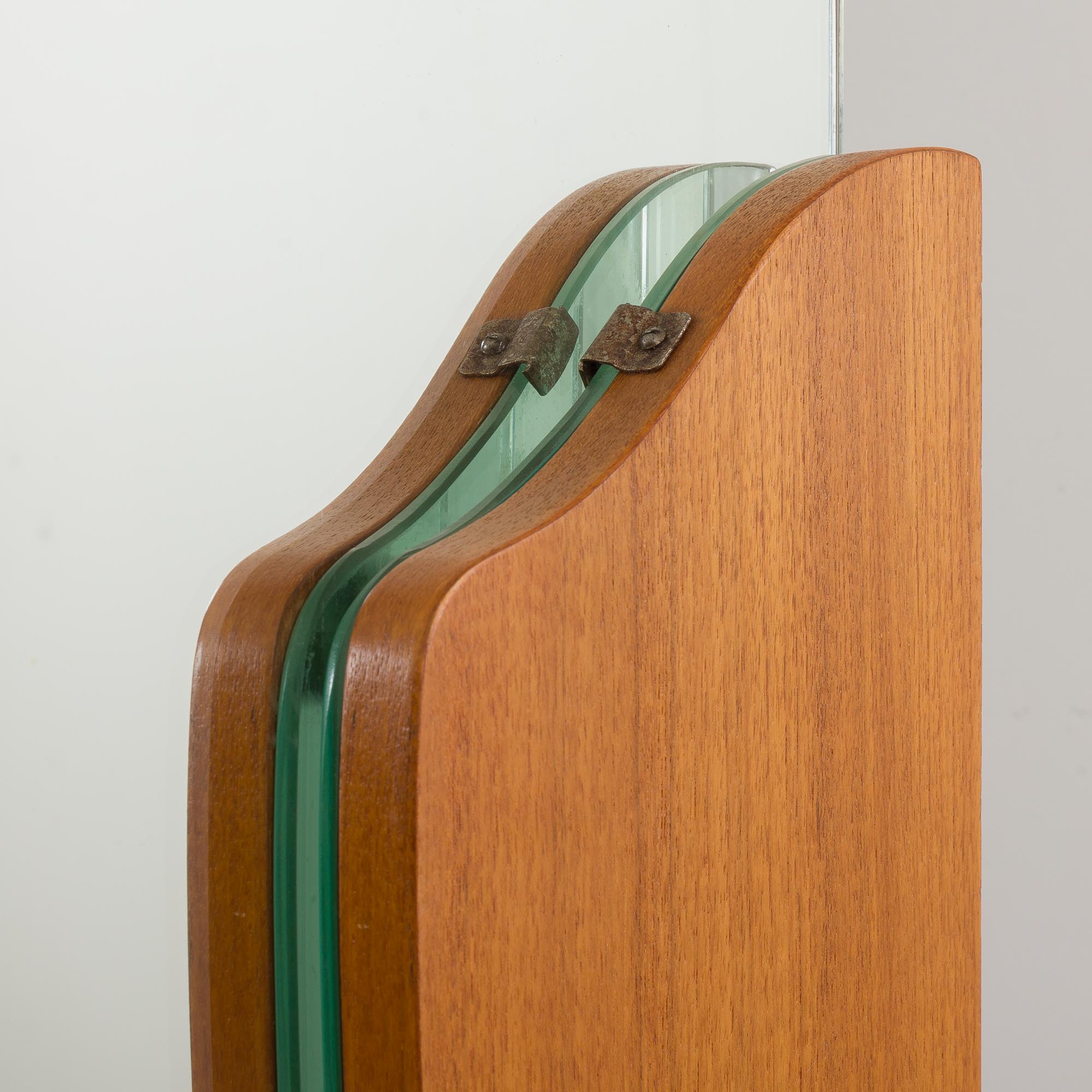 Vintage Scandinavian teak dressing table with adjustable mirrors and 7 drawers, Denmark 1960s