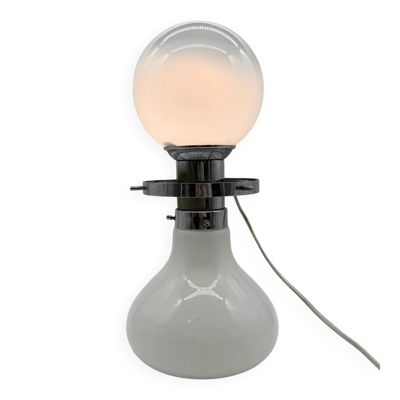 Lampe de table « Space Age » chrome, Italie 1970s