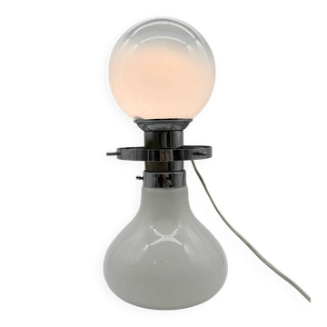 "Space Age" chrome table lamp, Italy 1970s