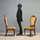 Umbertine chairs in walnut - Italy late 19th century