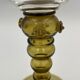 Two glasses chalice italian work or boheme application of cabochons