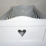 Rocking doll bed