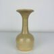 Vase céramique beige, col évasé, vintage