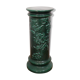 Column plant in green faience, mid twentieth