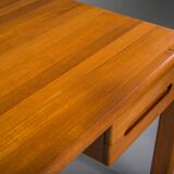 Vintage Danish cabinetmaker desk in teak, 1950s