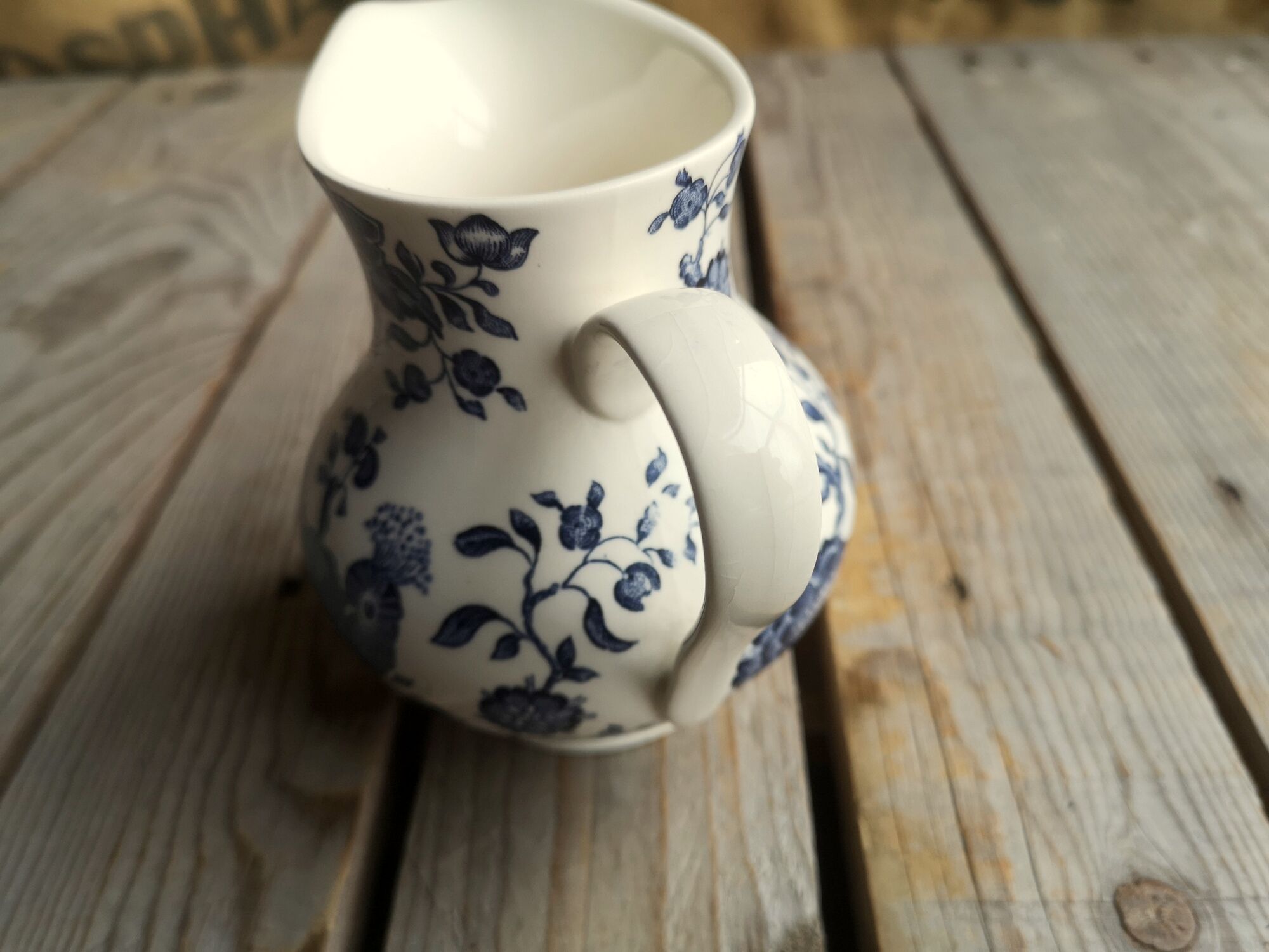 Small Ceramic Pitcher by Villeroy and Boch Collection Paradiso