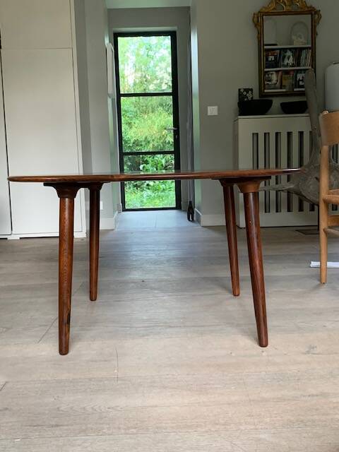 table basse en palissandre de Henri Walter Klein -Danemark 1968