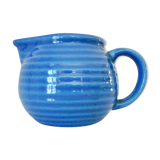 Blue pitcher