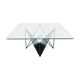 Butterfly geometric design coffee table