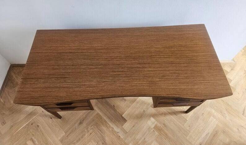 Very Rare Midcentury Teak Desk / Table, Denmark, 1960s