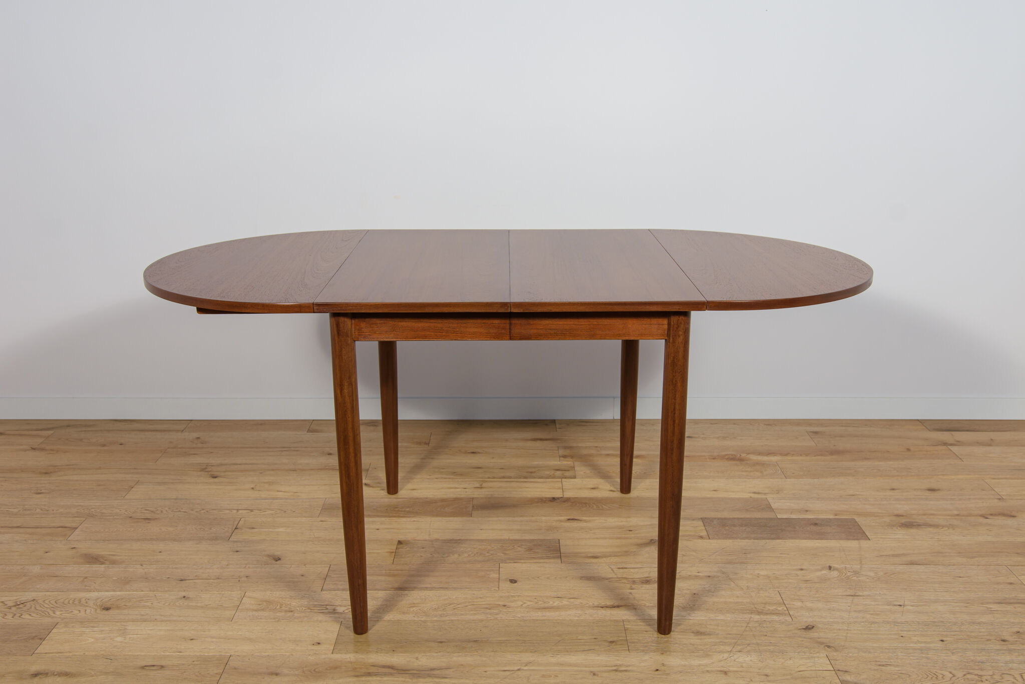 Mid-century teak extendable rosewood dining table, Denmark, 1960s