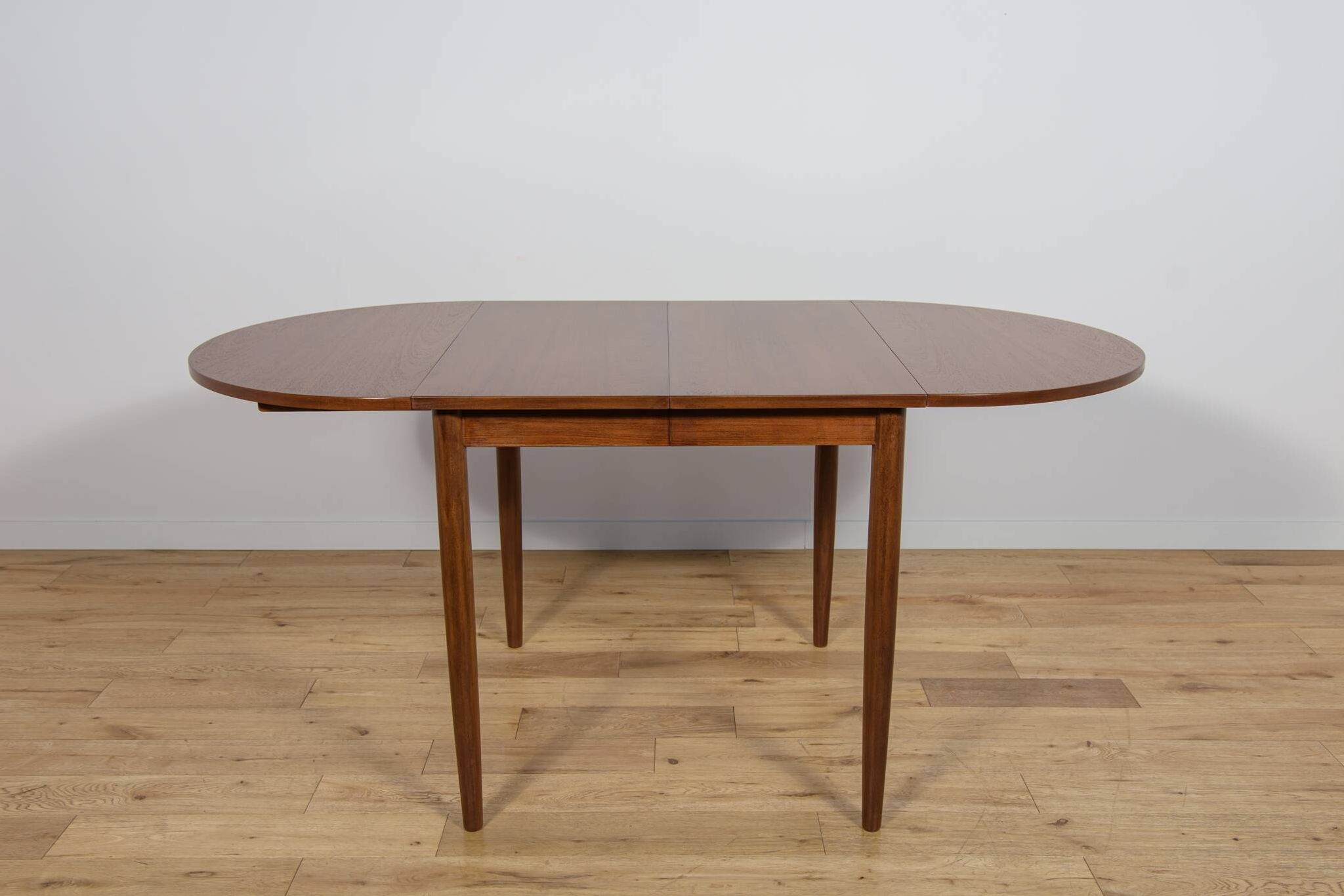Table à manger extensible en teck et palissandre des années 1960, Danemark.