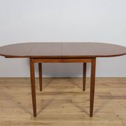 Table à manger extensible en teck et palissandre des années 1960, Danemark.