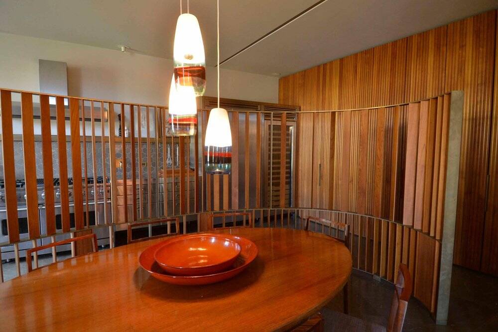 Multicolor Mod. 4035 Pendants attributed to Massimo Vignelli for Venini, Italy, 1950s, Set of 3