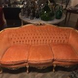 3-seater sofa style Louis XV
