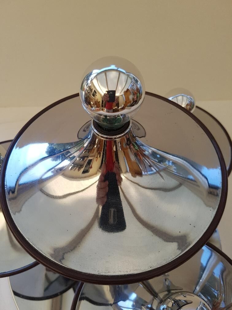 Ceiling light seventies saucer shape