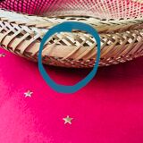 Bohemian wicker basket