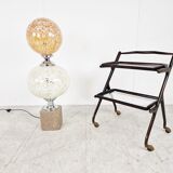 Vintage Mazzega floor lamp with marble, 1960sVintage Mazzega floor lamp with marble, 1960s