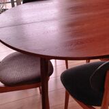 60's round table with extension