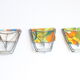 Nomad folding camping stools, France 1950s, set of three.
