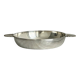 Coupe argentée anses coquille vintage