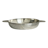 Coupe argentée anses coquille vintage